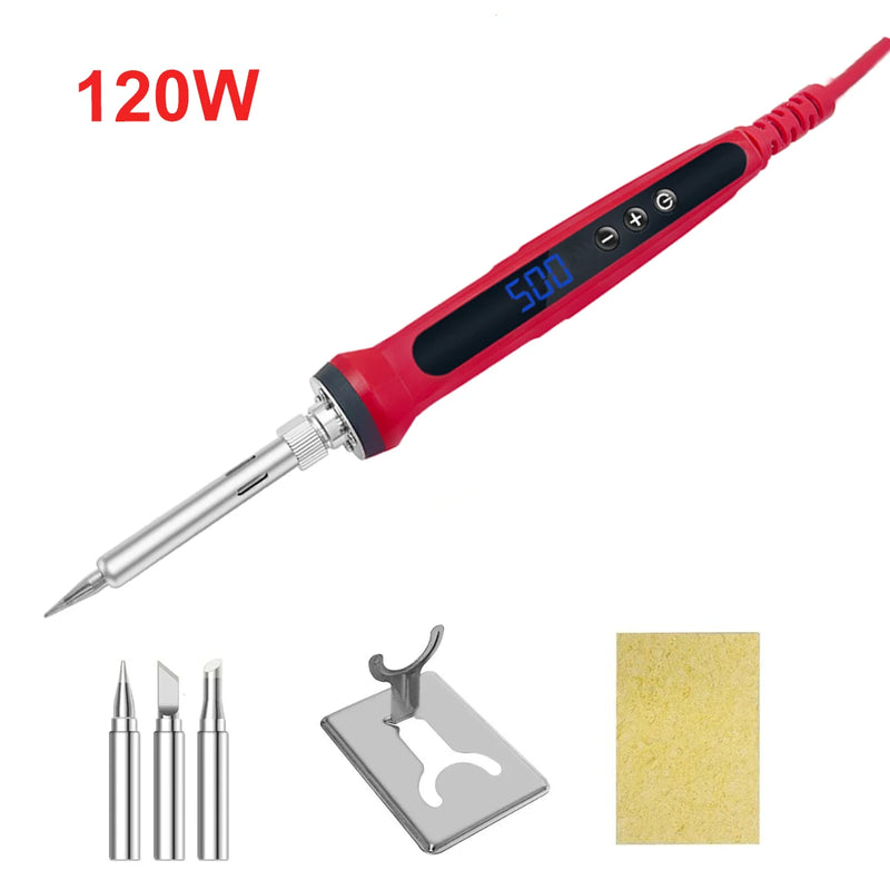 80W Digital LCD Soldering Iron Kit