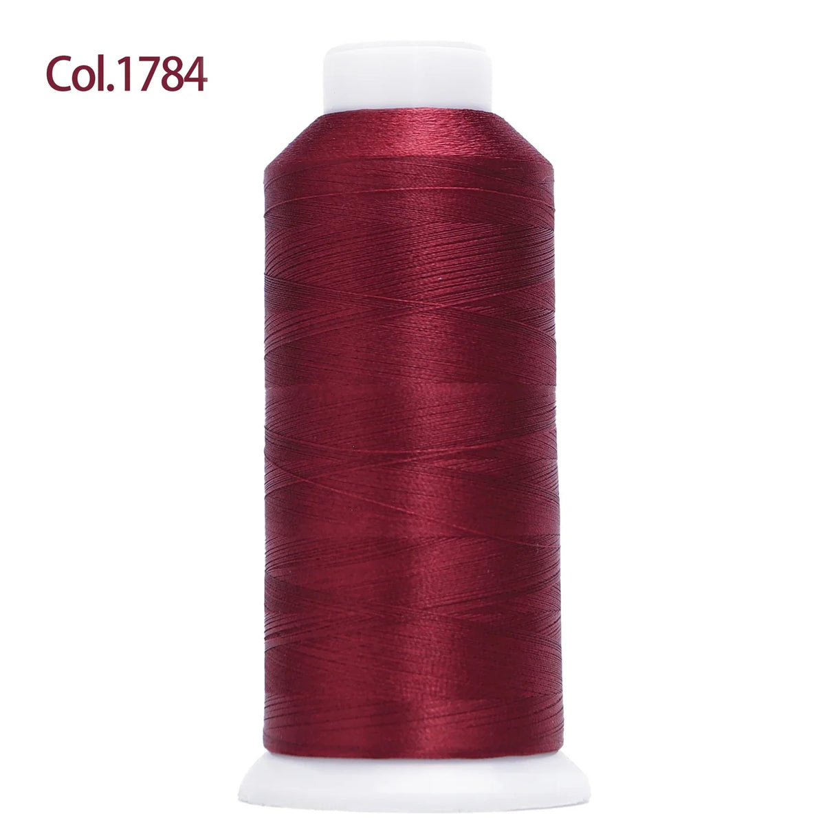 80-Color Polyester Embroidery Thread Set with Large 4000m Spools