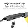 Smart Bluetooth Glasses with Built-In Audio for Cycling and Running