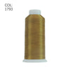 80-Color Polyester Embroidery Thread Set with Large 4000m Spools