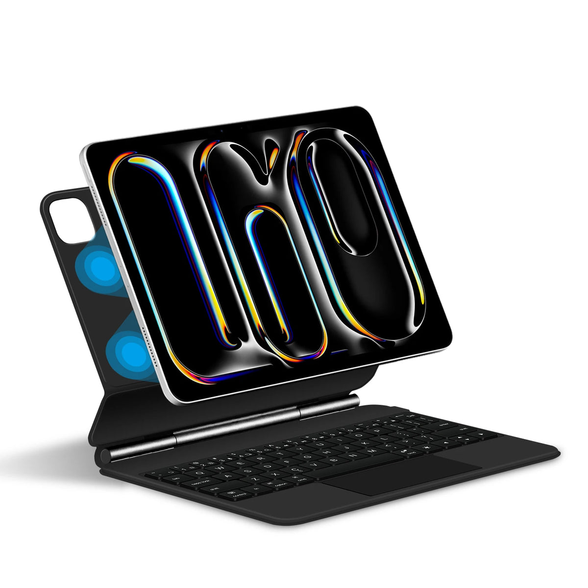 iPad Magic Keyboard Case with Backlit Keys and Touchpad