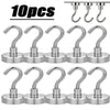 Magnetic Hooks for Metal Surfaces (5-Pack)
