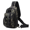 Waterproof Crossbody Fishing Gear Bag with Rod Holder