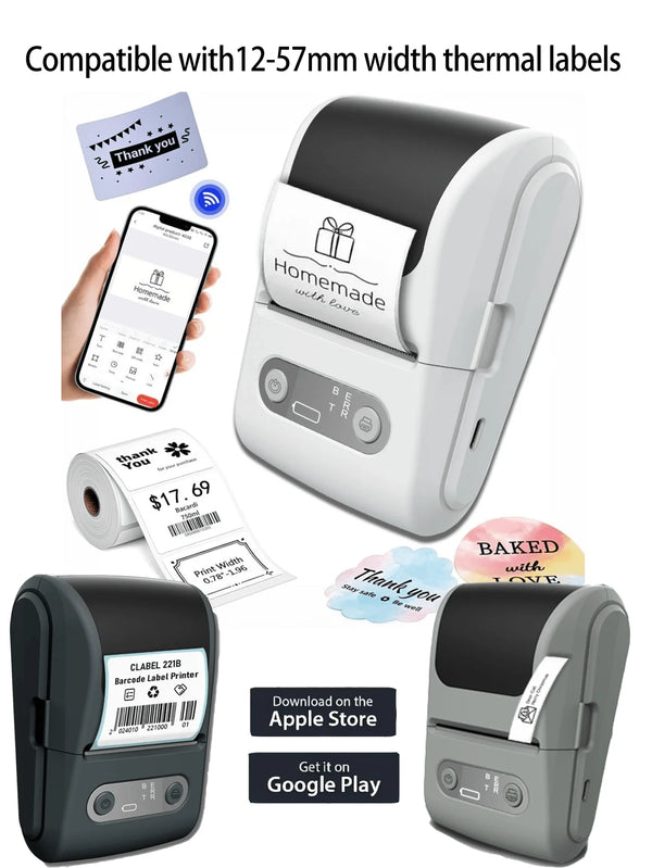 Portable Mini Bluetooth Thermal Printer