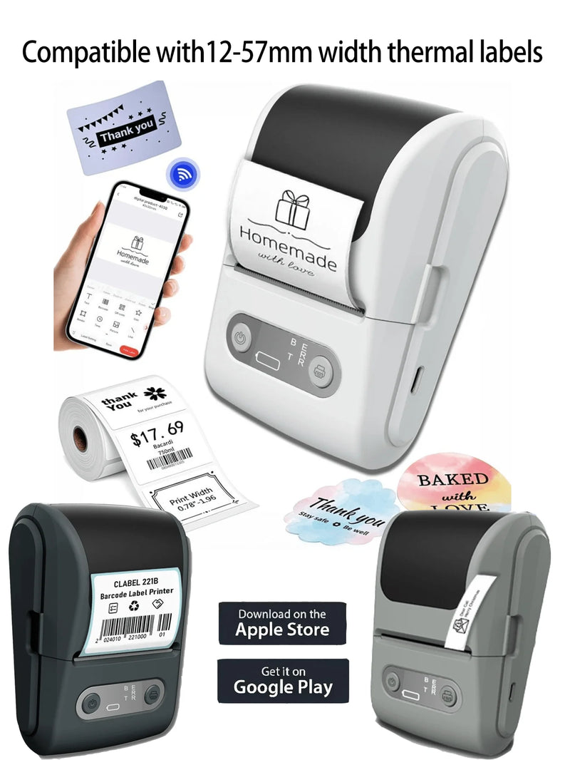 Portable Mini Bluetooth Thermal Printer