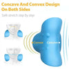 Neck and Shoulder Relaxer Pillow with Cervical Traction Support