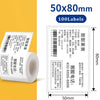 Self-Adhesive Thermal Label Rolls for Mini Printers