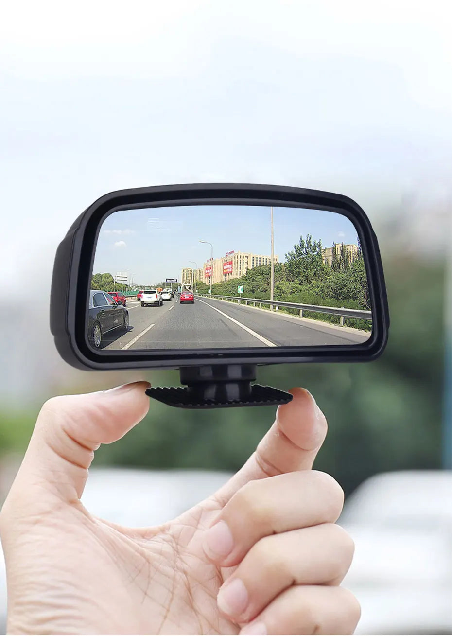 360-Degree Rotating Blind Spot Mirror for Cars