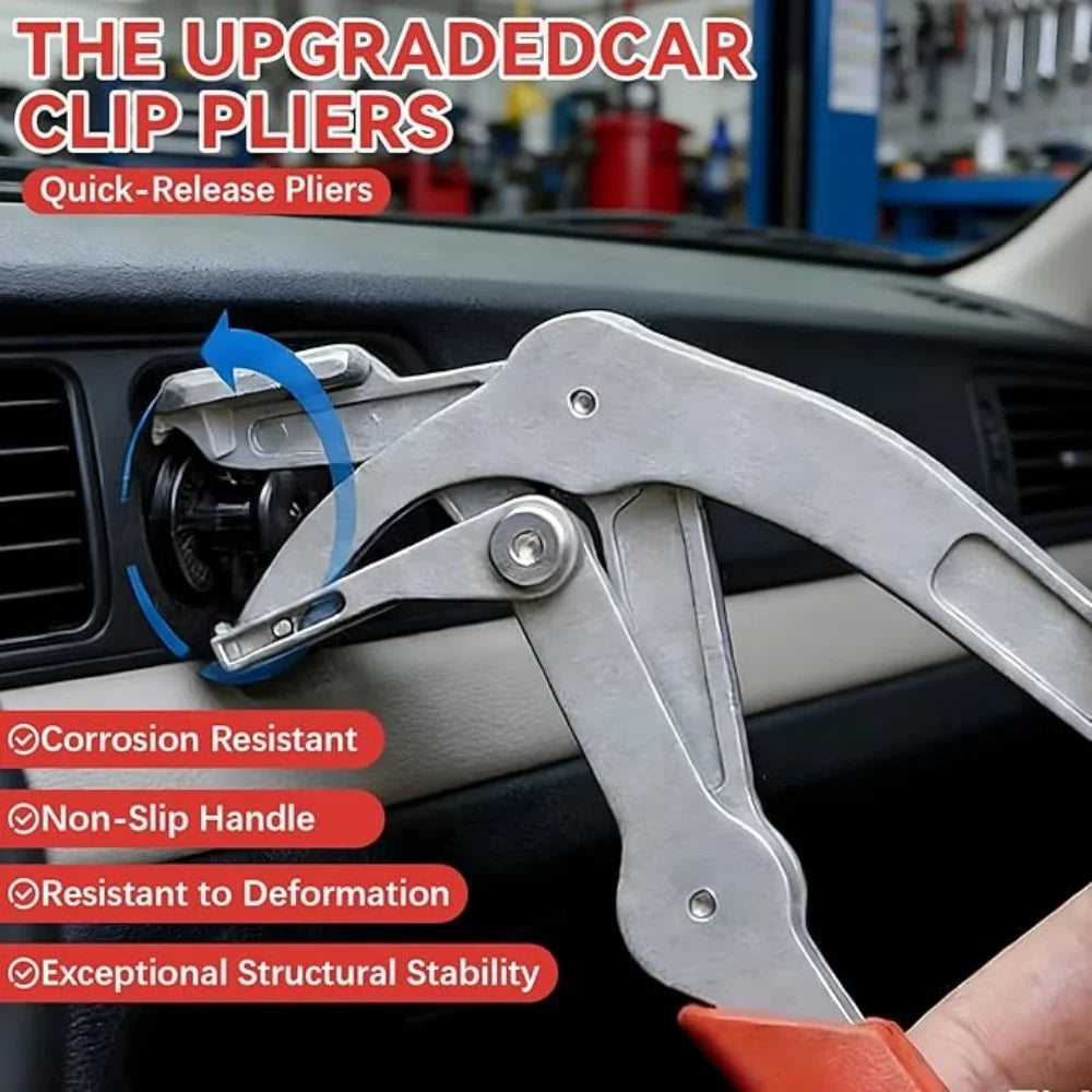 Car Clip Removal Pliers - Damage-Free Fastener Remover Tool