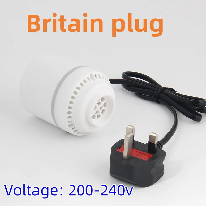Compact Electric Vacuum Pump for Storage Bags