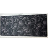 Large Cloud Pattern Desk Mat with Stitched Edges