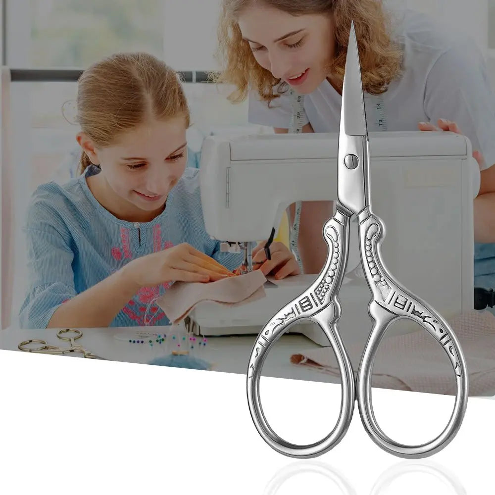 Stork Embroidery Scissors – Precision Stainless Steel Crafting Shears