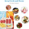 Insulated Corduroy Lunch Bag for Kids and Adults