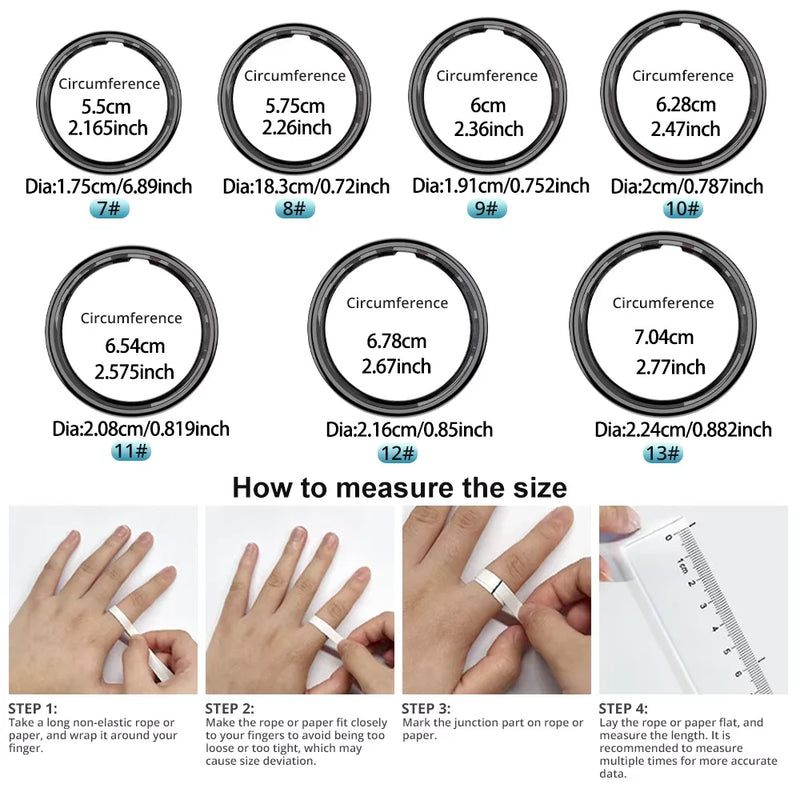 Anillo Inteligente de Salud con Estuche de Carga