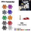 Aluminum Concave Fender Washer Screw Kit (10-Pack) for Automotive Use