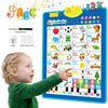 Interactive Alphabet & Numbers Learning Wall Chart
