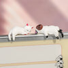 Mini Cat Figurine Set - 10 Pack Cute Kitten Desk & Car Decor