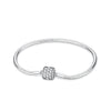 925 Sterling Silver Heart Charm Bracelet