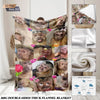 Funny Monkey Print Flannel Blanket – Soft & Cozy Throw