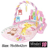 Musical Activity Gym with Kick-and-Play Piano for Babies