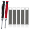 Solid Wood Carpenter's Mechanical Pencil