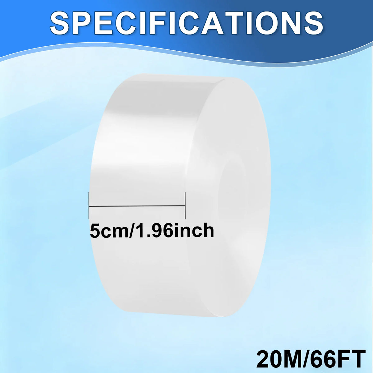 Transparent Weather Sealing Tape for Doors and Windows