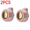 Portable Clip-On Mini Bladeless Fan with 3 Speeds