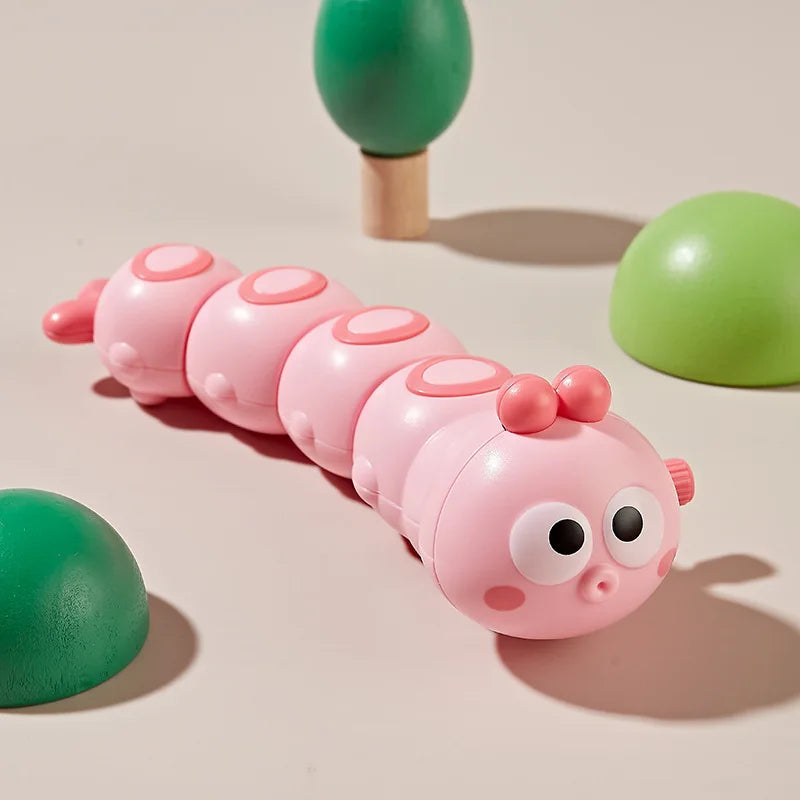 Wind-Up Crawling Caterpillar Toy for Kids