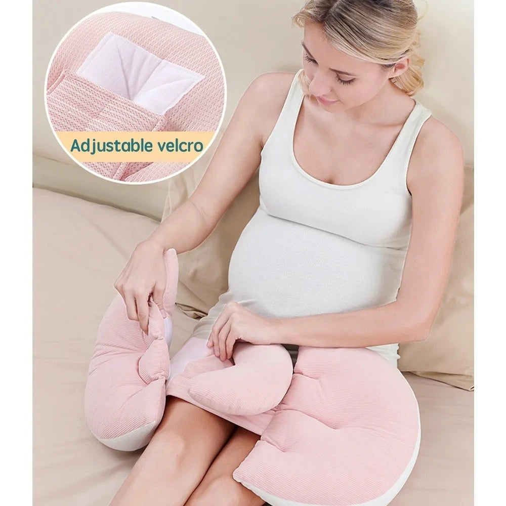 Ergonomic Pregnancy Sleeping Pillow