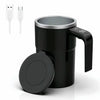 Self-Stirring Travel Mug with Temperature Display