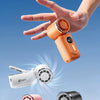 Portable Rechargeable Mini Handheld Fan with 5 Speeds & LED Display