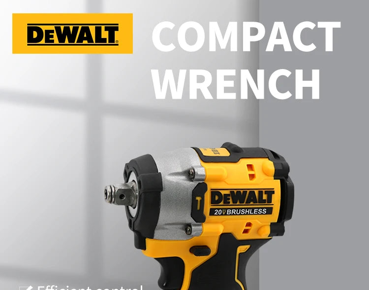 Brushless Cordless Impact Wrench with LED Light