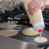 Pancake Batter Dispenser with Wire Whisk — Restaurant-Quality Baking Tool