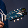 Rechargeable Clip-On Tuner for Guitar, Bass, Ukulele & Violin