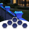 Solar Powered LED Step and Path Lights with Auto On/Off
