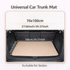 PU Leather Rhombus Pattern Car Trunk Mat