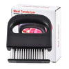 48-Needle Stainless Steel Meat Tenderizer with Safety Guard
