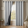 100% Blackout Curtain Panels with Tie-Backs (Set of 2)