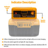 USB & Type-C Power Bank Adapter for DeWalt 20V/18V Li-ion Batteries