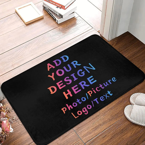 Custom Photo Rug with Non-Slip Backing