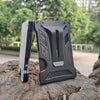 Slim Aluminum RFID Blocking Wallet with ID Window and Money Clip