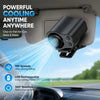 Ventilateur Clipable USB Rechargeable Portable avec Écran Digital