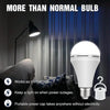 Rechargeable LED Emergency Bulb with Hanging Hook
