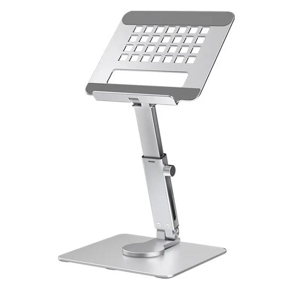 Adjustable Aluminum Tablet Stand with 360° Rotation