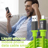 240W High-Speed USB-C Fast Charging Cable with Silicone Body