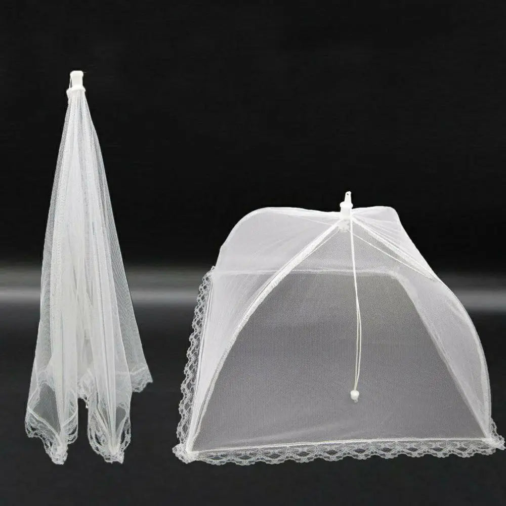 Foldable Mesh Food Cover for Outdoor Dining