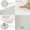 Half Circle Flower Print Non-Slip Entryway Mat