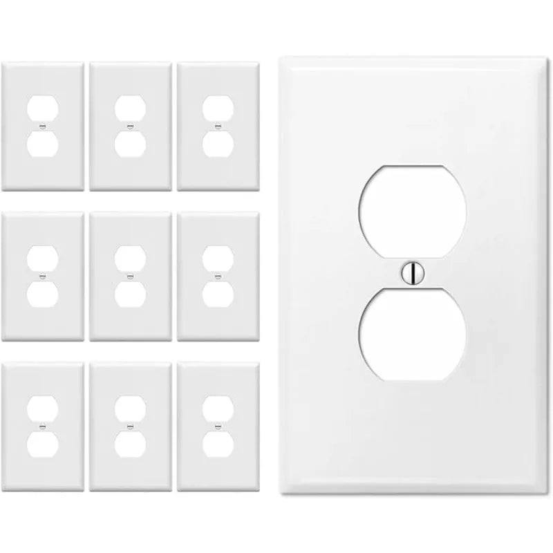 Durable ABS Wall Light Switch Cover Plate