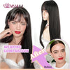 Long Wavy Hair Topper with Clips