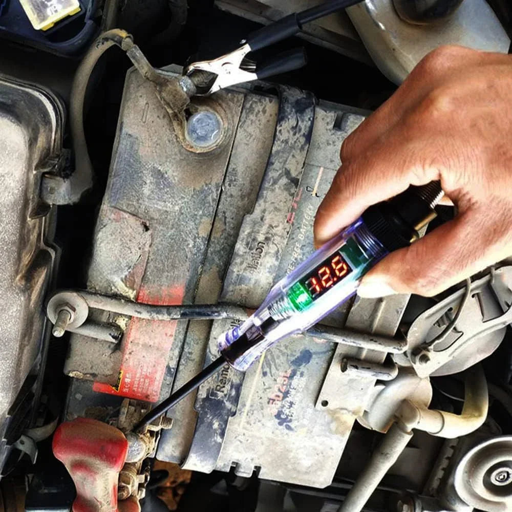 Automotive Digital Circuit Tester 6V-72V with LED Polarity Detection